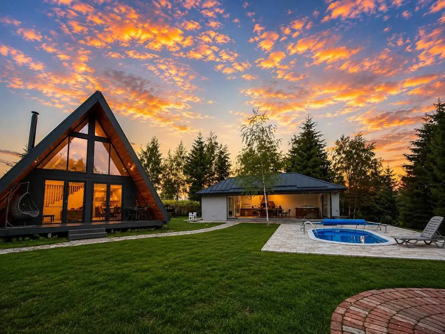 Cabana A-Frame Premium | Piscină Încălzită  | Ciubăr | Râșca Cluj · Dealu Negru, Cluj — Dealu Negru, Cluj