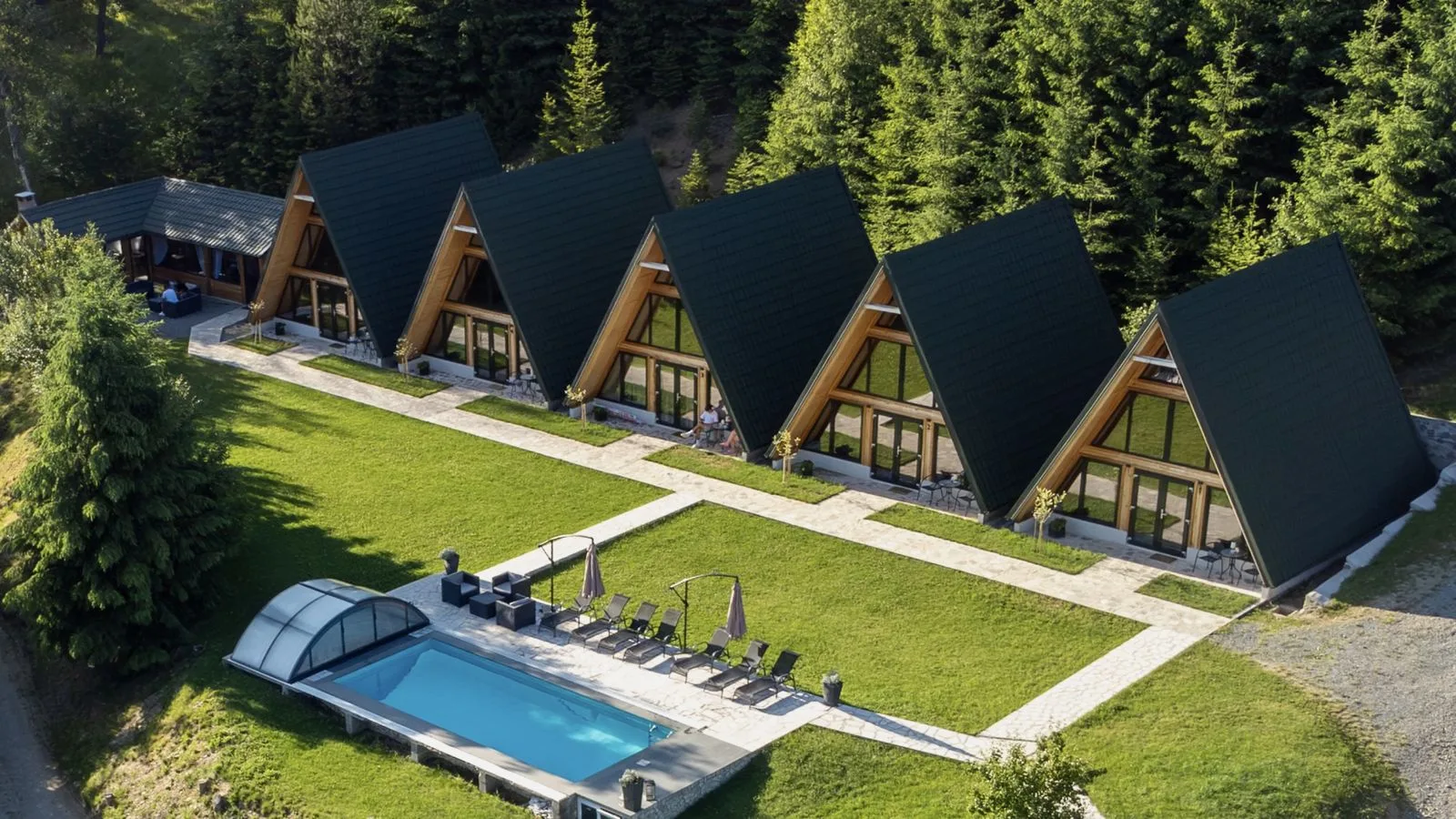 Cabana A-frame cu piscină de inchiriat Rachitele-Cluj · Răchițele, Cluj — Răchițele, Cluj